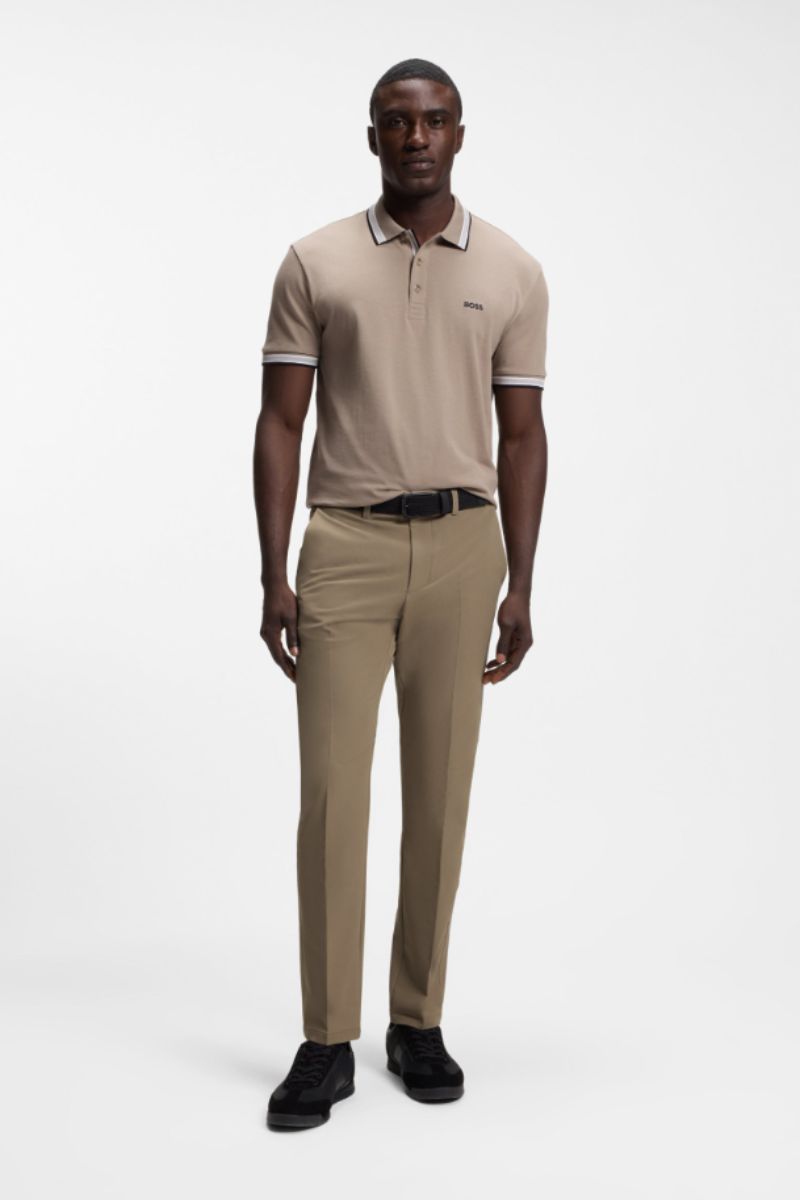 Hugo Boss T_Commuter Slim Trousers Pastel Green