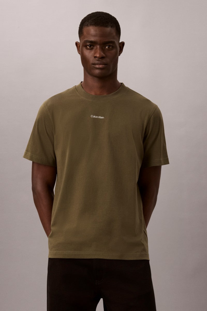Calvin Klein 821G Easy Retro T-Shirt Olive Night