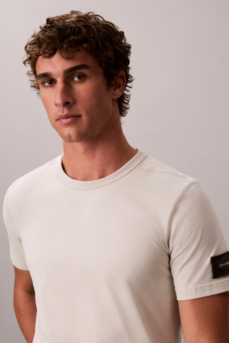 Calvin Klein 206G Classic Sueded Jersey T-Shirt Moonstruck