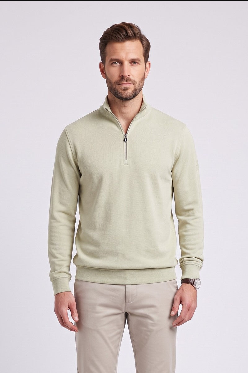 6TH Sense Belter 1/4 Zip Sweatshirt Moss