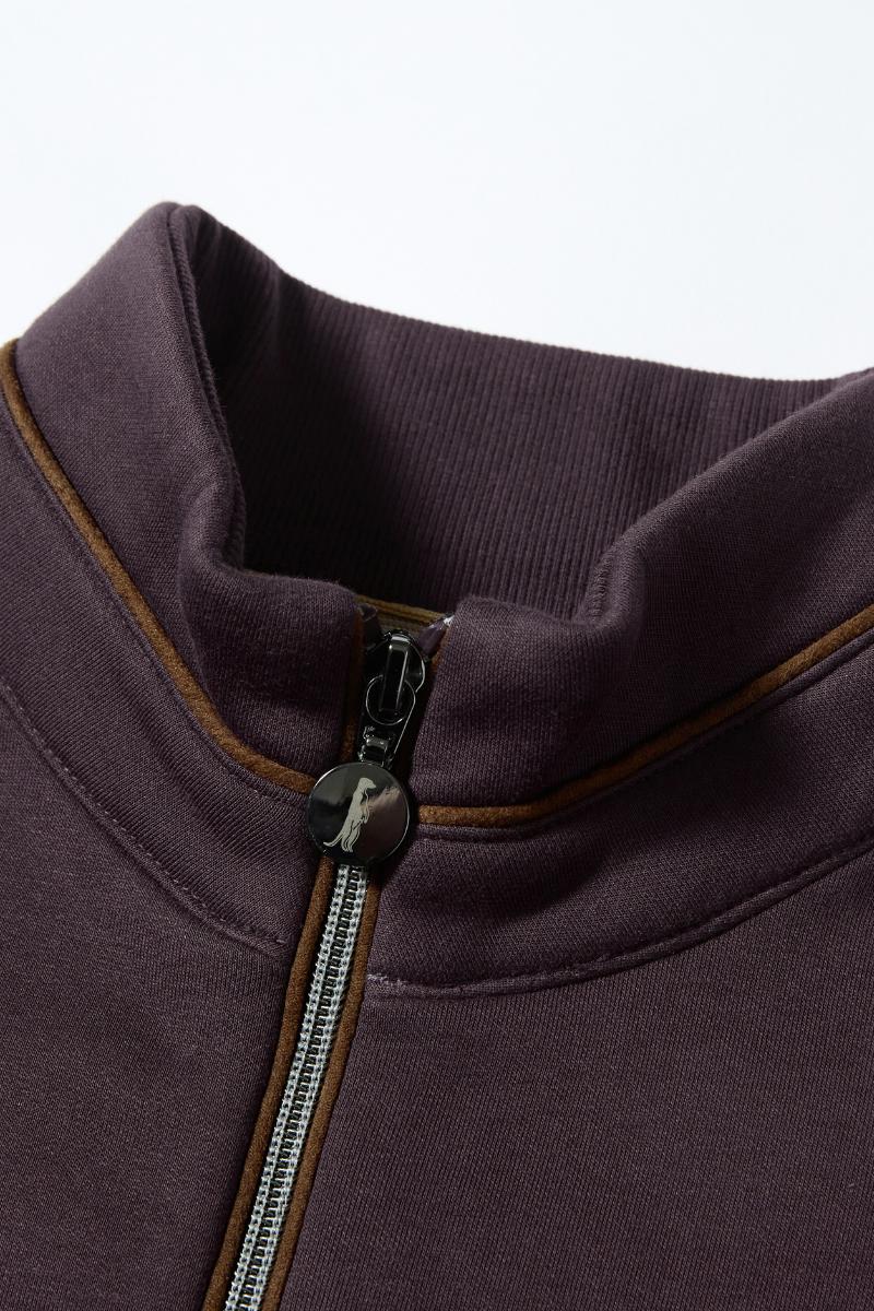 6th Sense Everest Hybrid Sweatshirt Plum