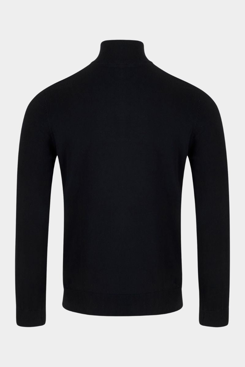 6th Sense Harry Quarter Zip Black