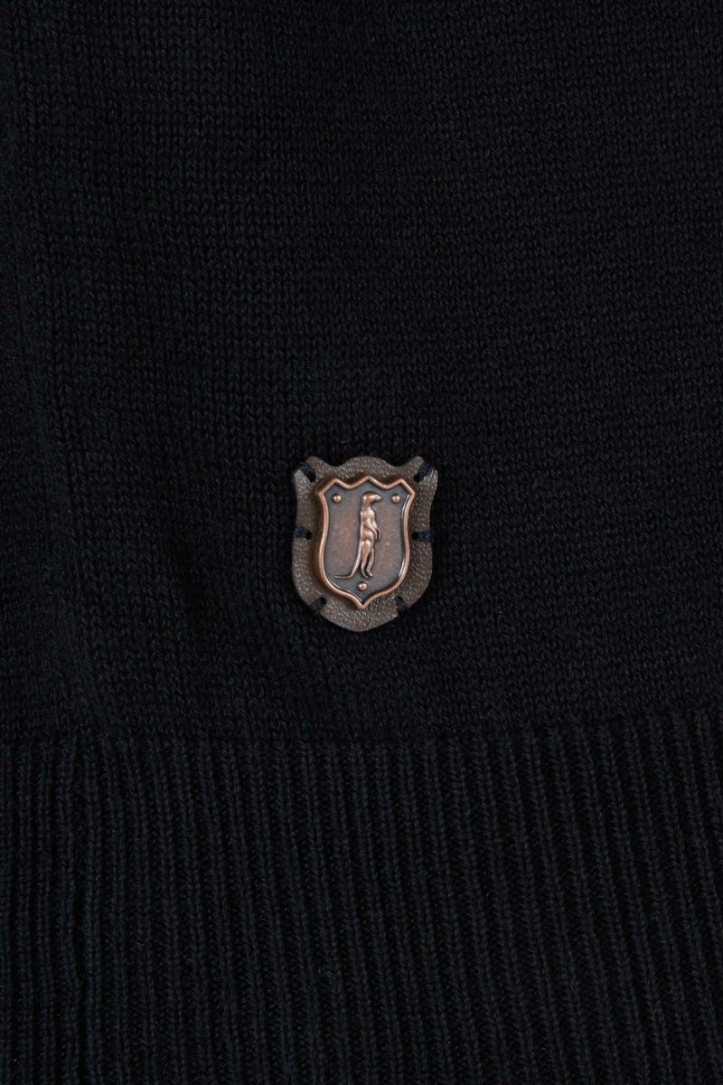 6th Sense Harry Quarter Zip Black
