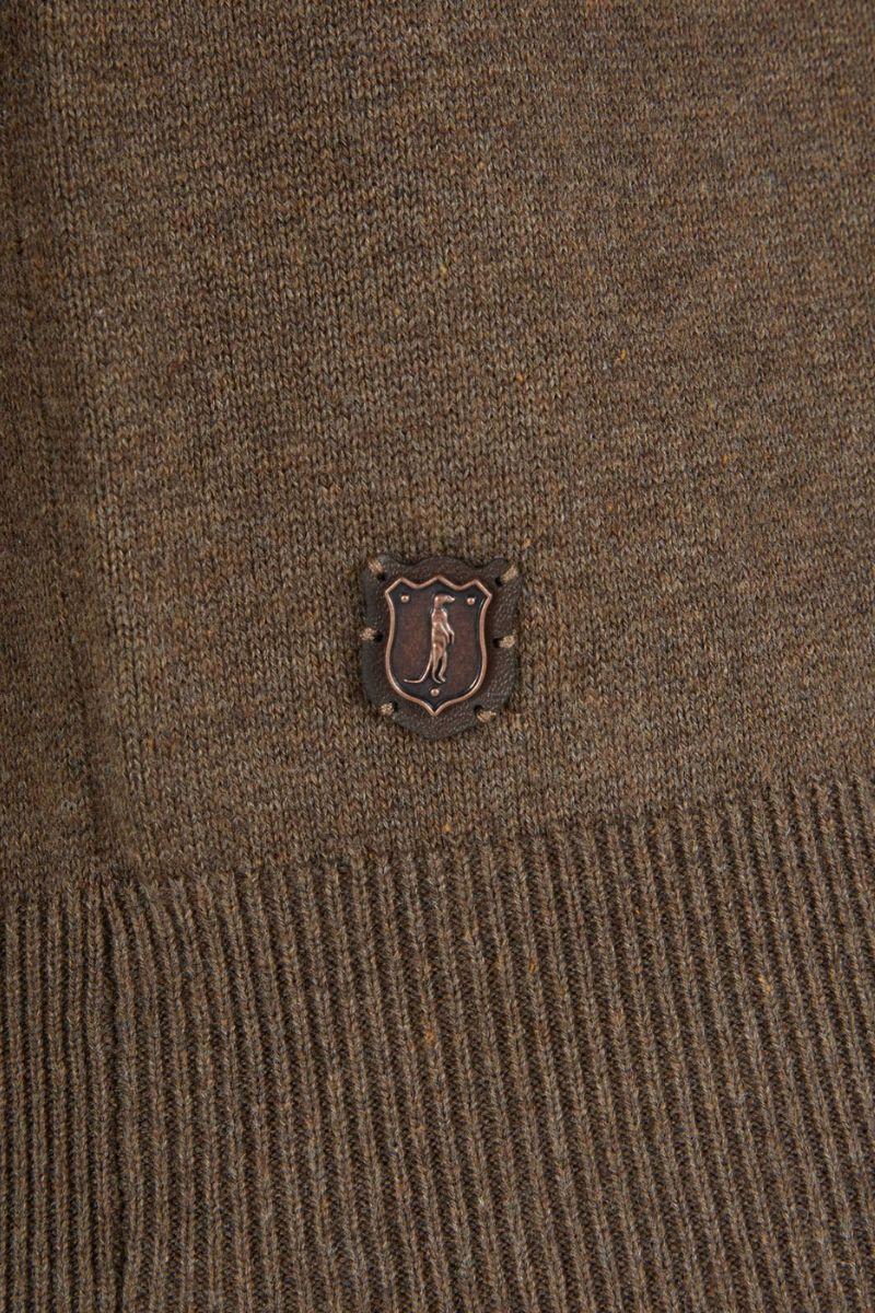 6th Sense Harry Quarter Zip Chestnut