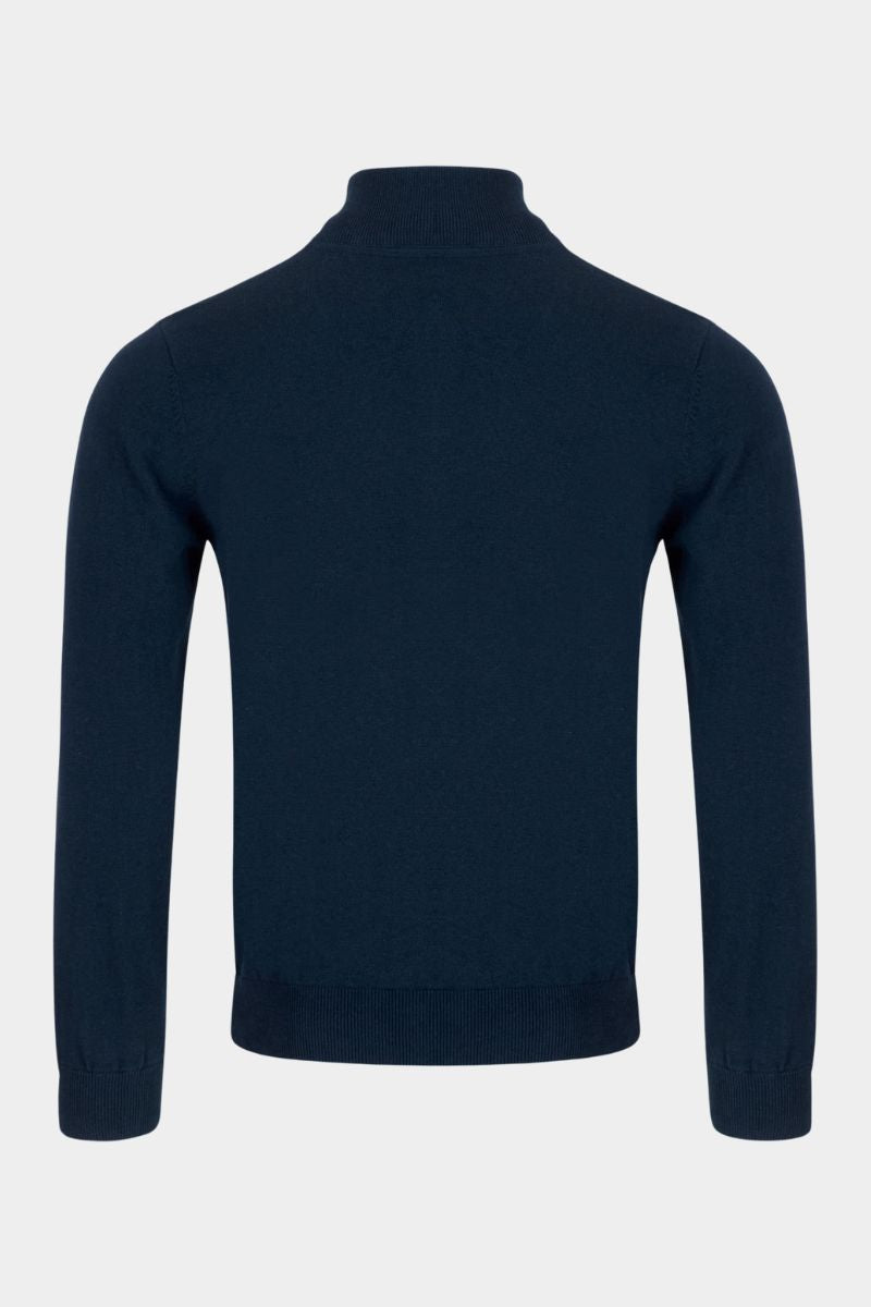 6th Sense Harry Quarter Zip Indigo