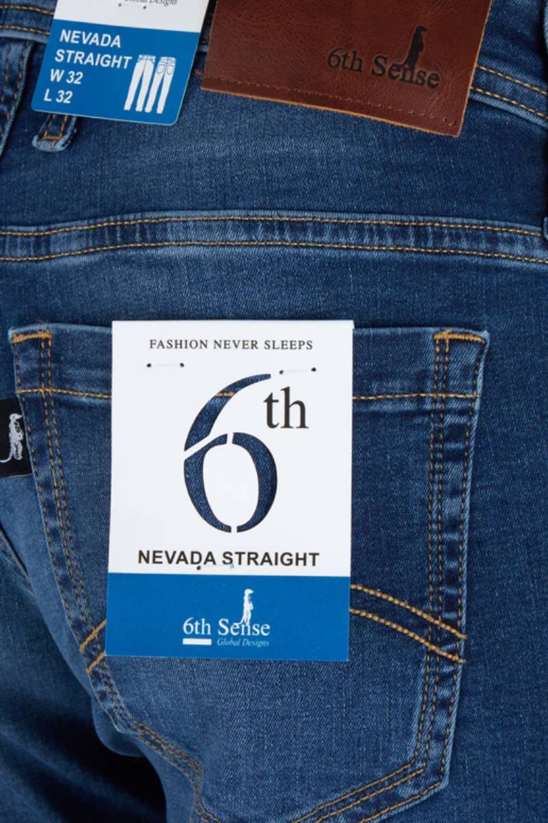 6th Sense Nevada Straight Fit Jean Admiral