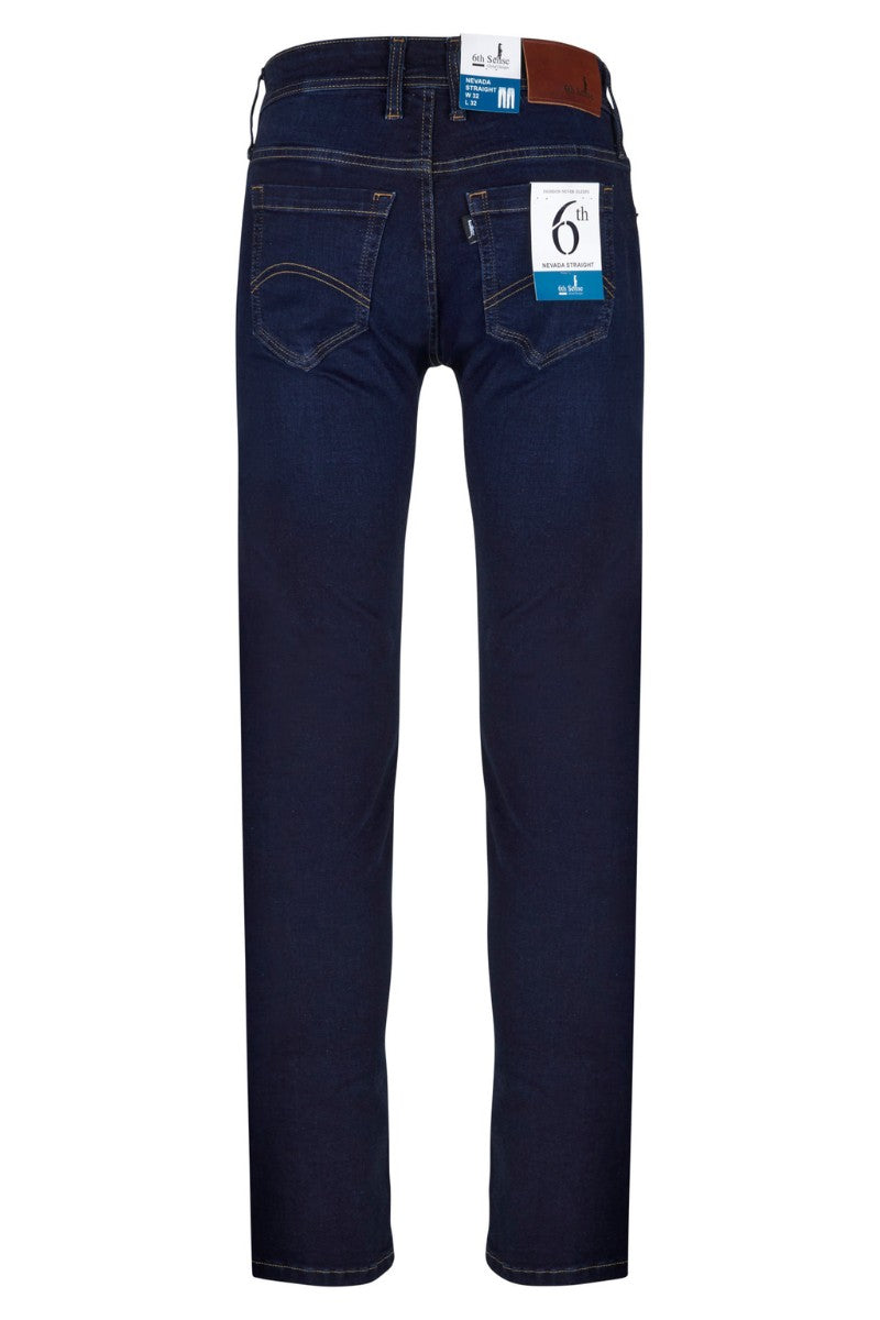 6th Sense Nevada Straight Fit Jean Prussian