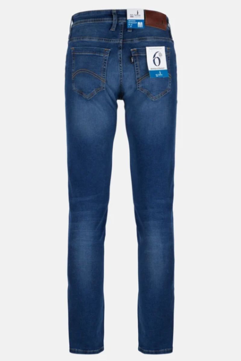 6TH Sense Nevada* Straight Fit Jeans Midwash