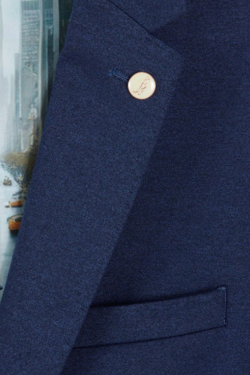 6th Sense Shadow Jacket Denim Blue
