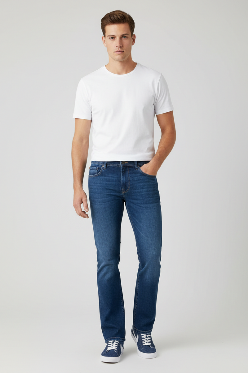 6th Sense Fred Bootcut Jean Admiral