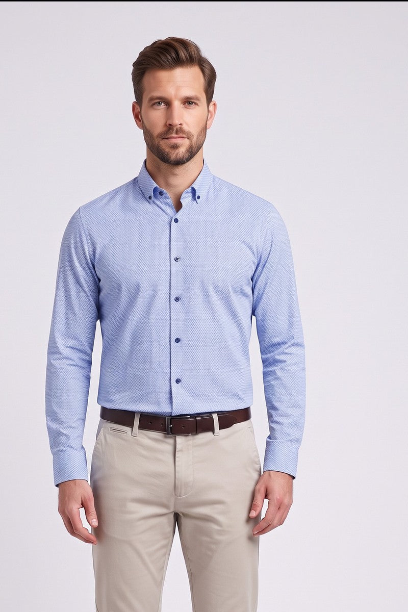 6th Sense Regular Fit Button-Down Performance Shirt