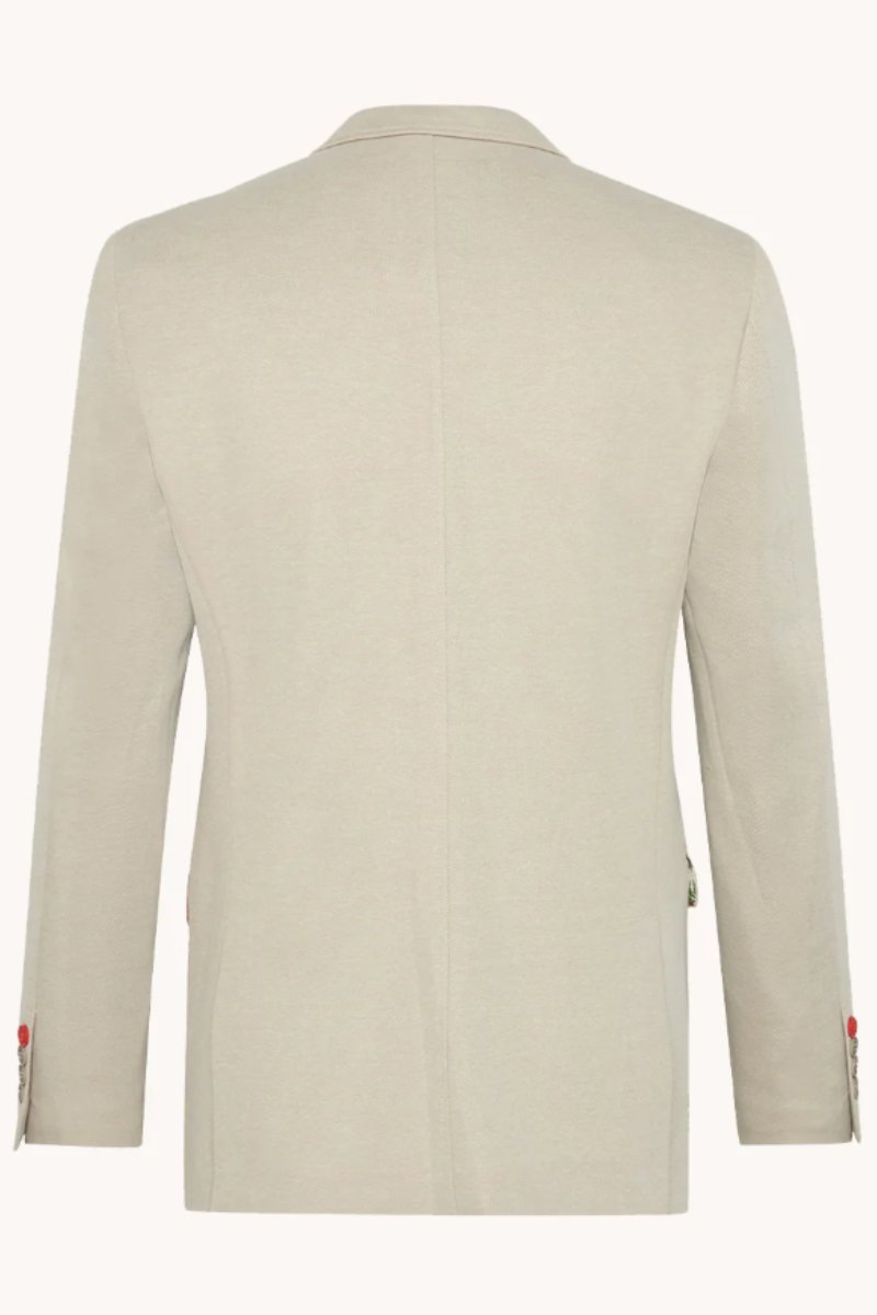 A Fish Named Fred Blazer Pique Sand