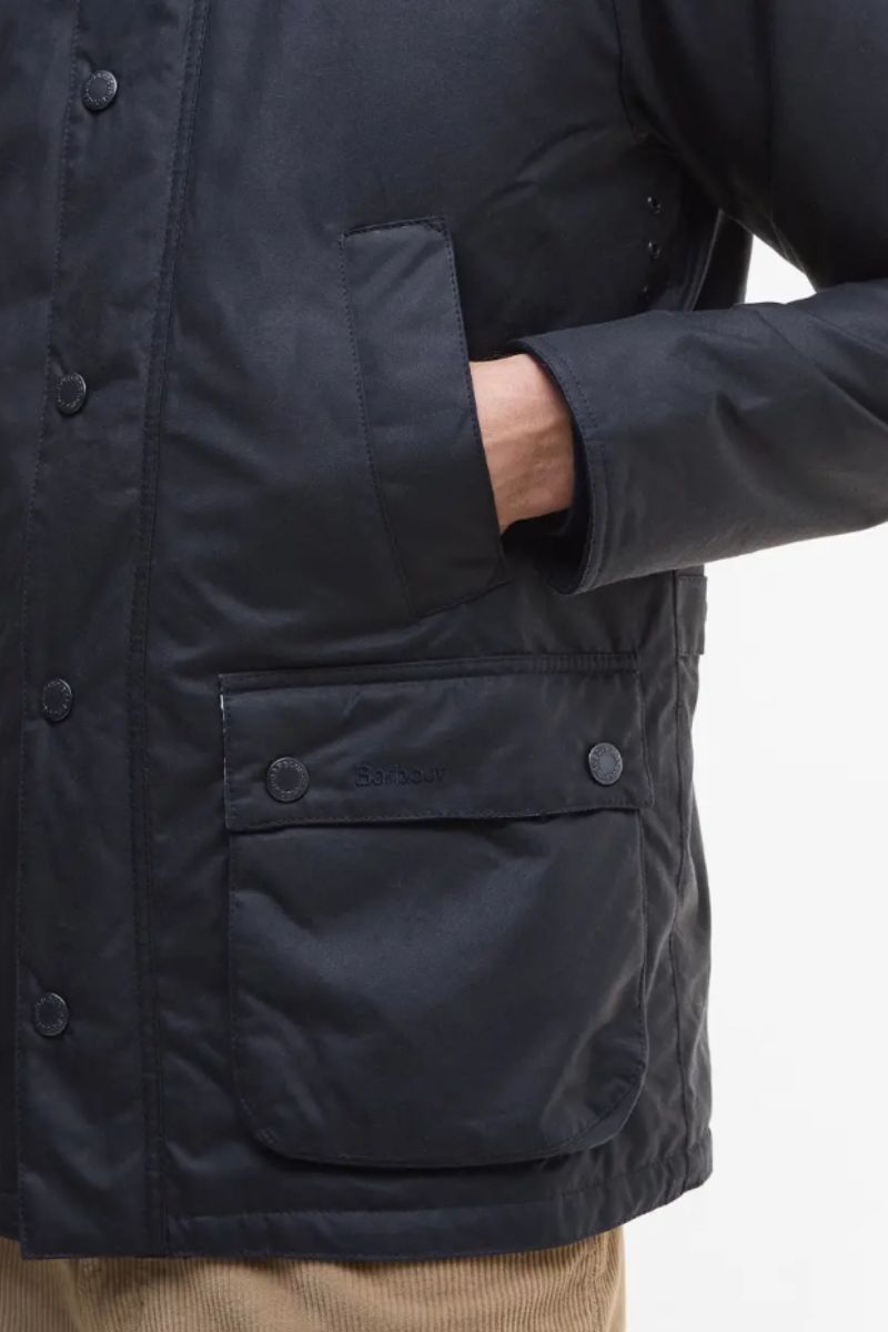 Barbour Ambleside Wax Jacket Navy