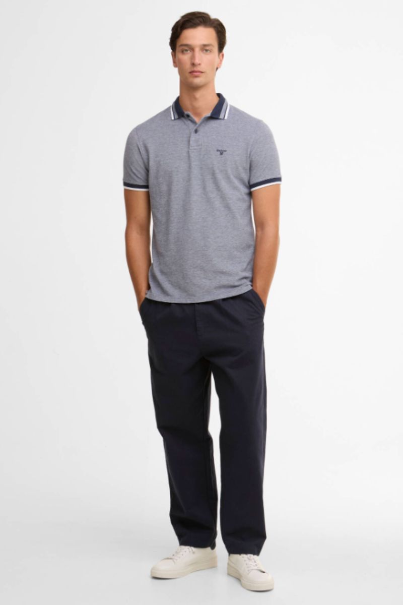 Barbour Callington Polo Navy