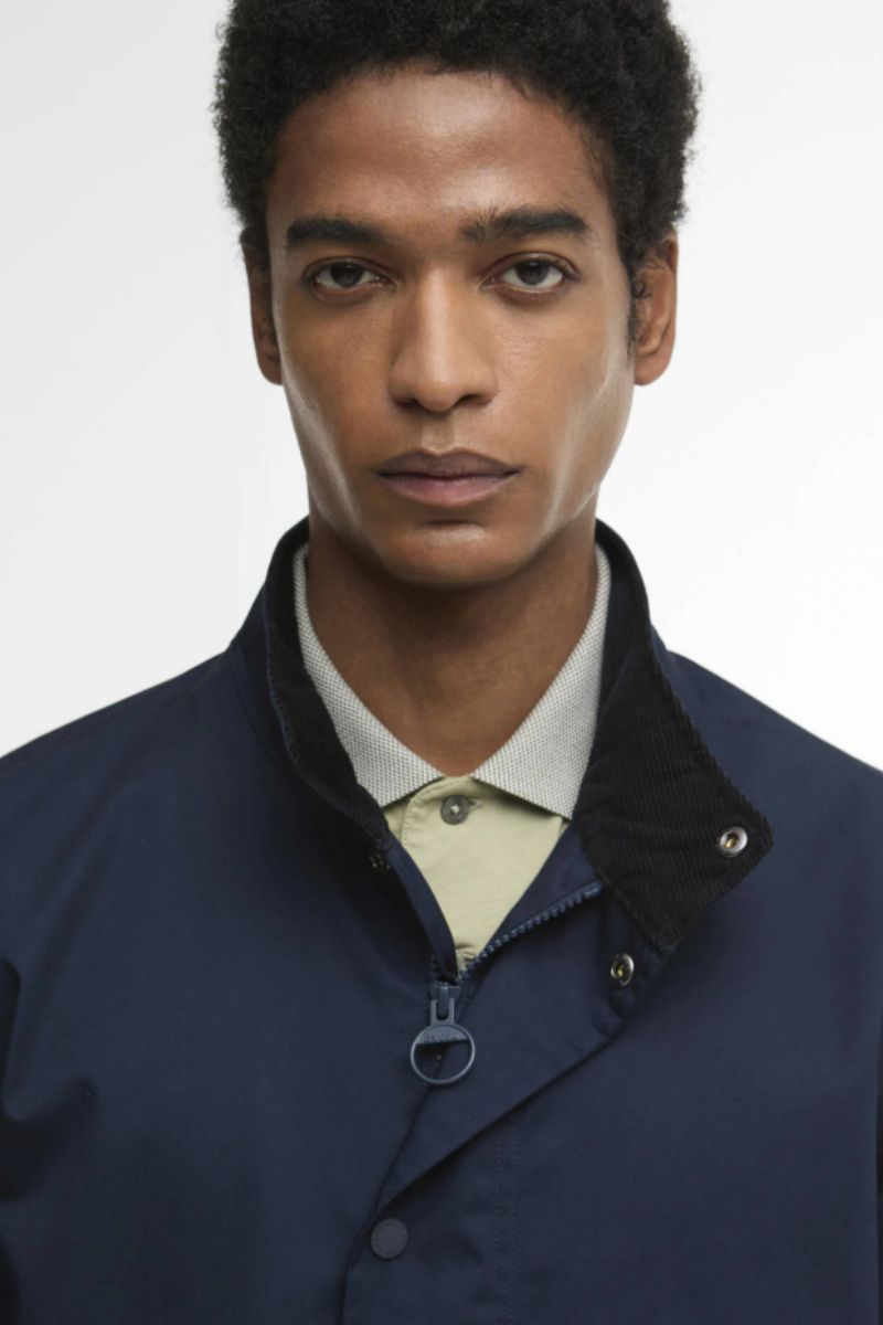 Barbour City Chelsea Waterproof Jacket Navy