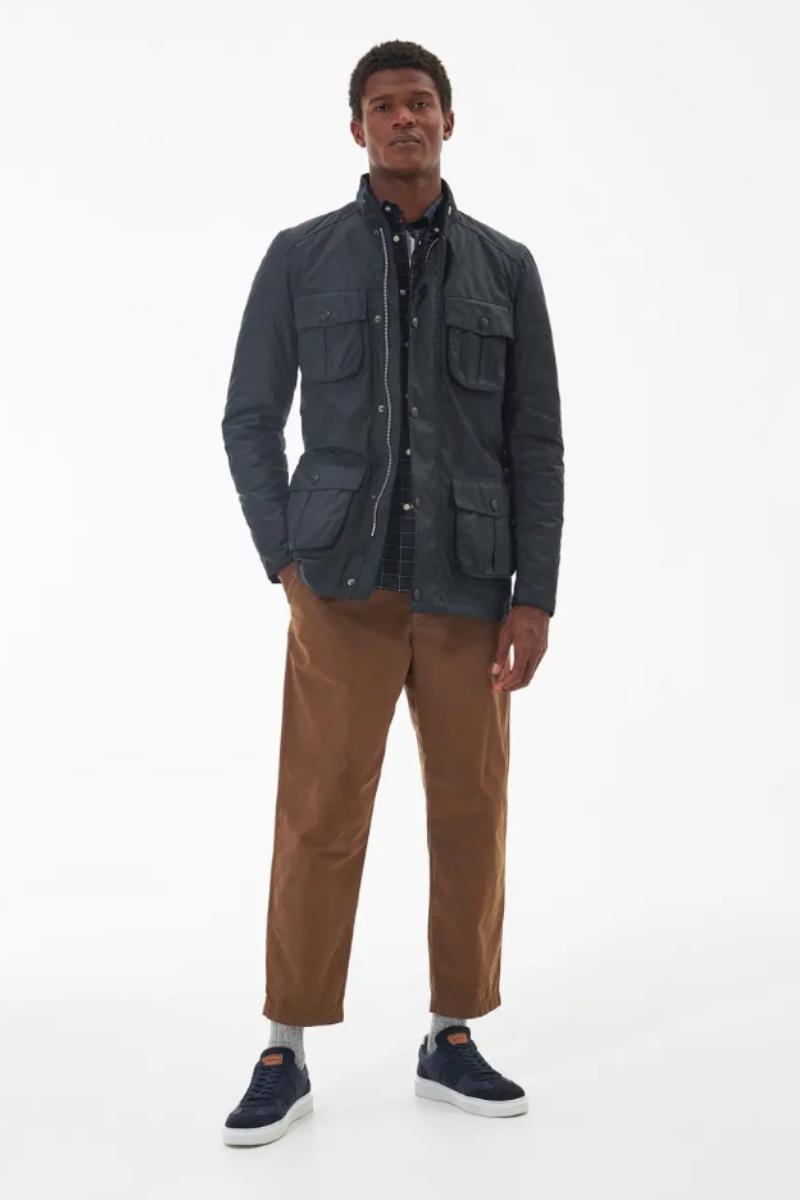 Barbour Corbridge Wax Jacket Navy
