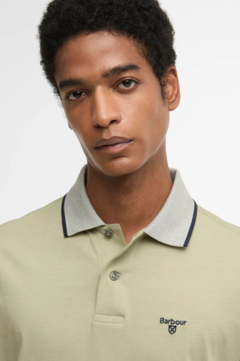 Barbour Cornsay Polo Sea Green