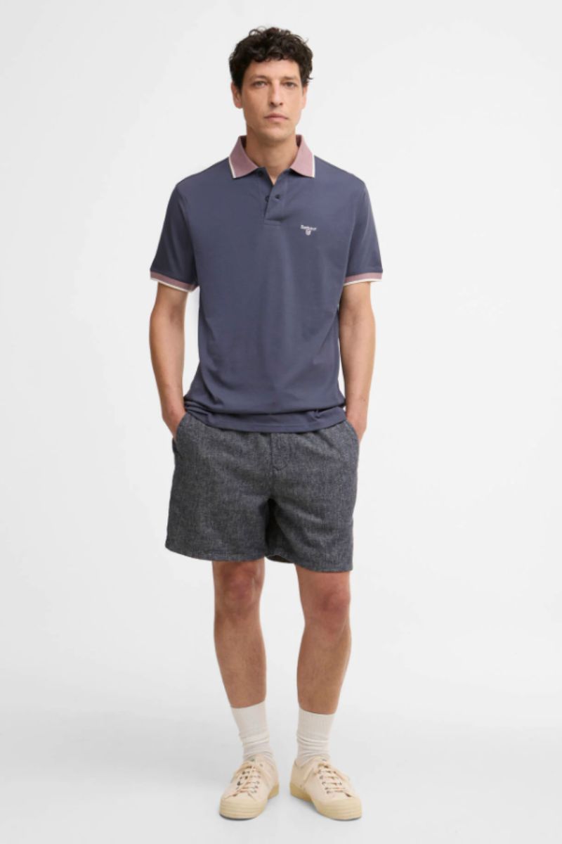 Barbour Cornsay Polo Washed Navy