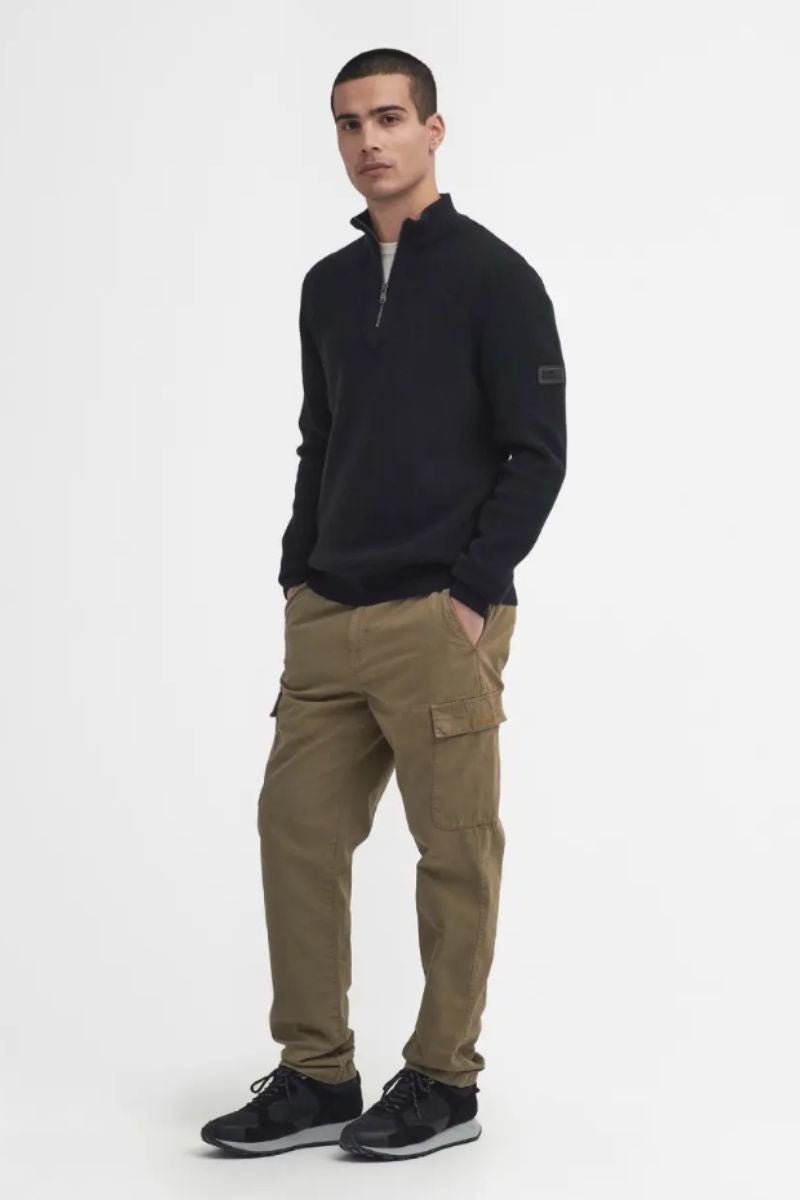 Barbour Inl Crawley Funnel Knit Black