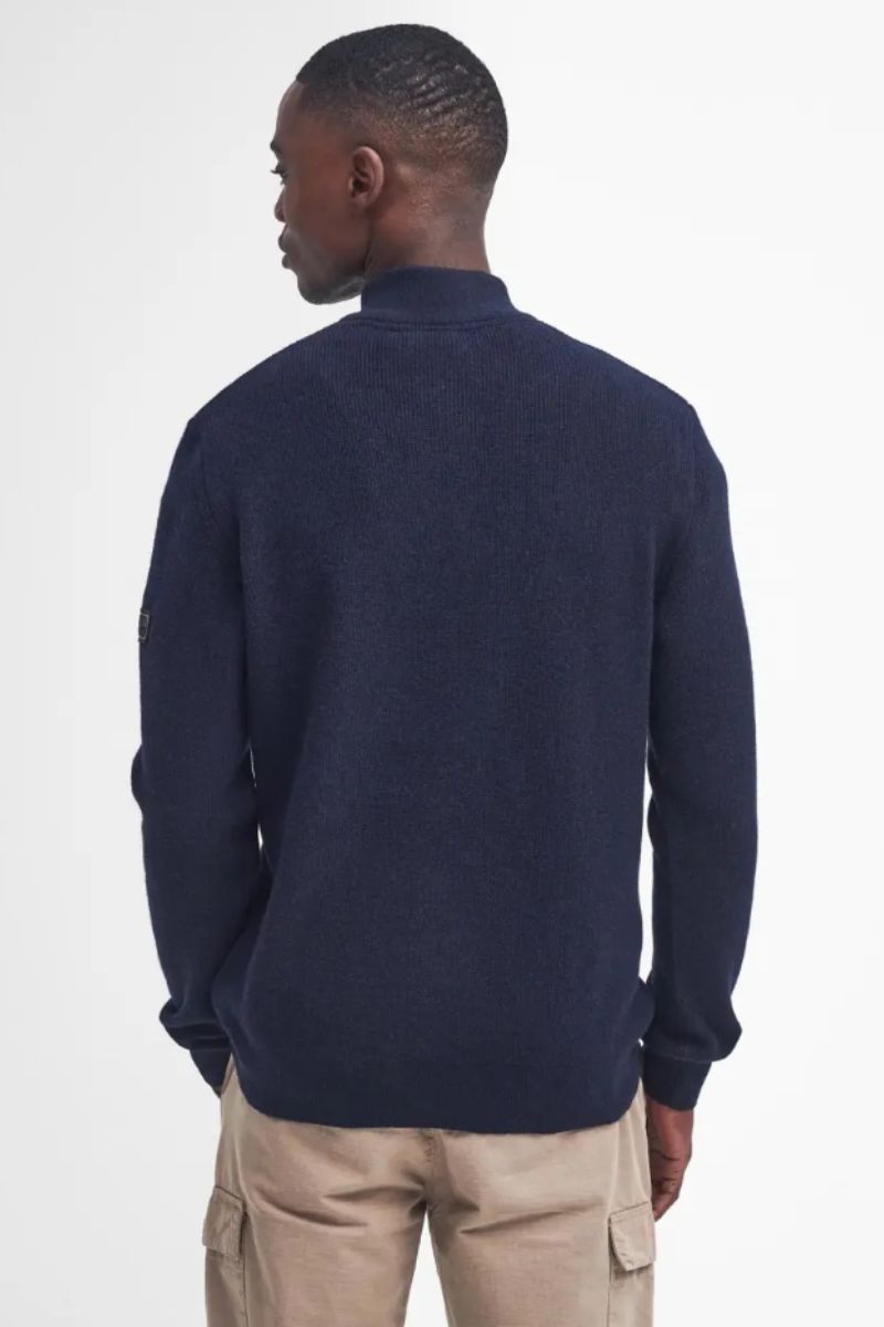 Barbour Inl Crawley Funnel Knit Navy