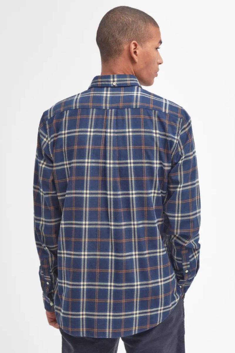 Barbour Crossfell Shirt Blue