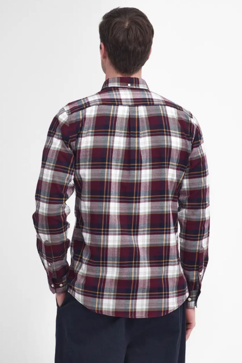 Barbour Crossfell Shirt Merlot