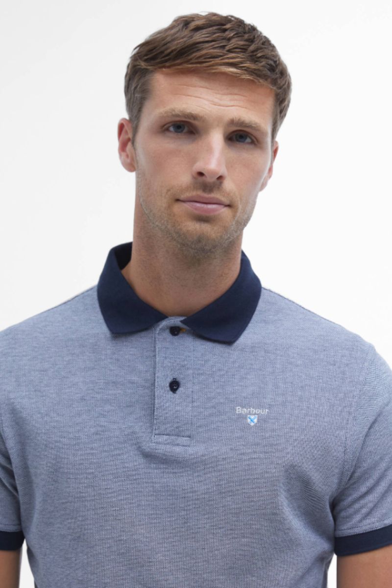 Barbour Essential Sport Polo Midnight