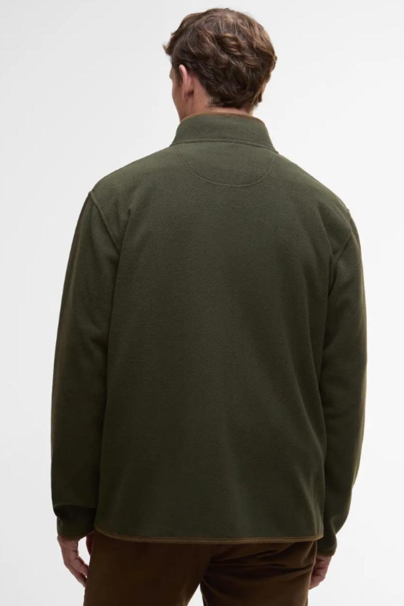 Barbour Harwood Zip Fleece Olive