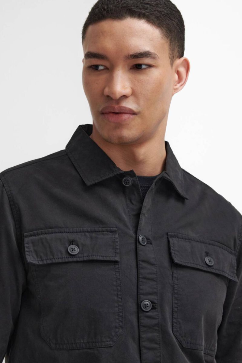 Barbour International Arlo Overshirt Black