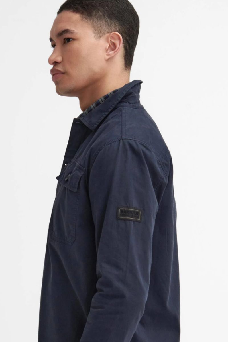 Barbour International Arlo Overshirt Navy