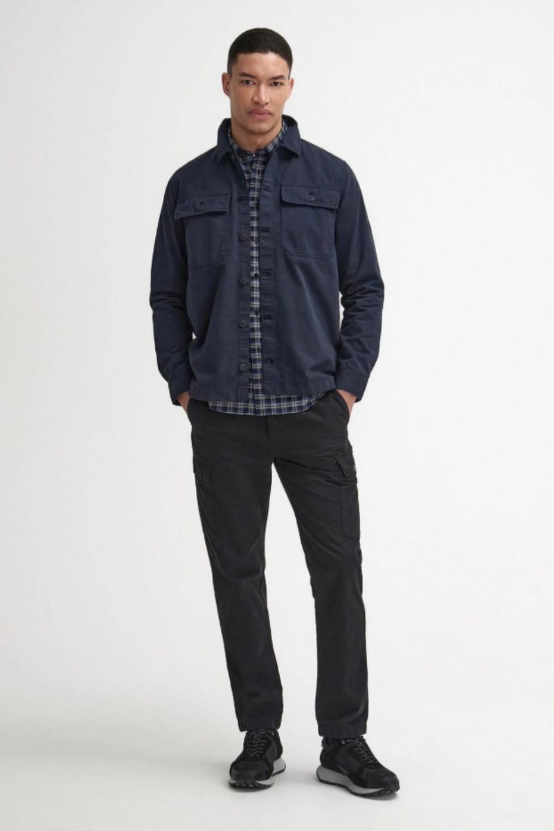 Barbour International Arlo Overshirt Navy