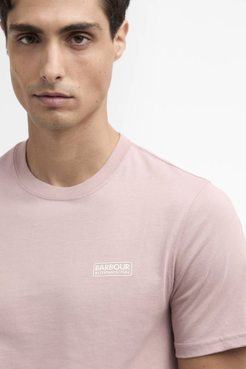 Barbour International Small Logo T-Shirt Woodrose