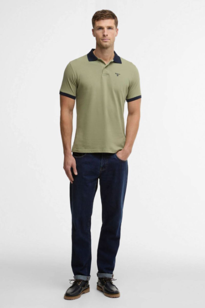 Barbour Lynmouth Polo Laurel