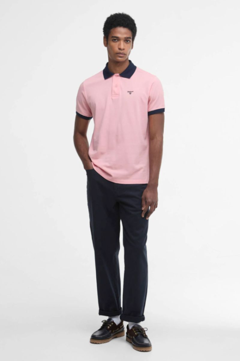 Barbour Lynmouth Polo Mineral Pink