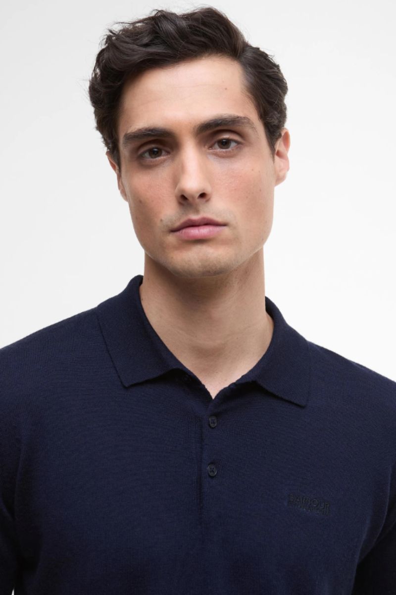 Barbour Intl Merlin Polo Navy