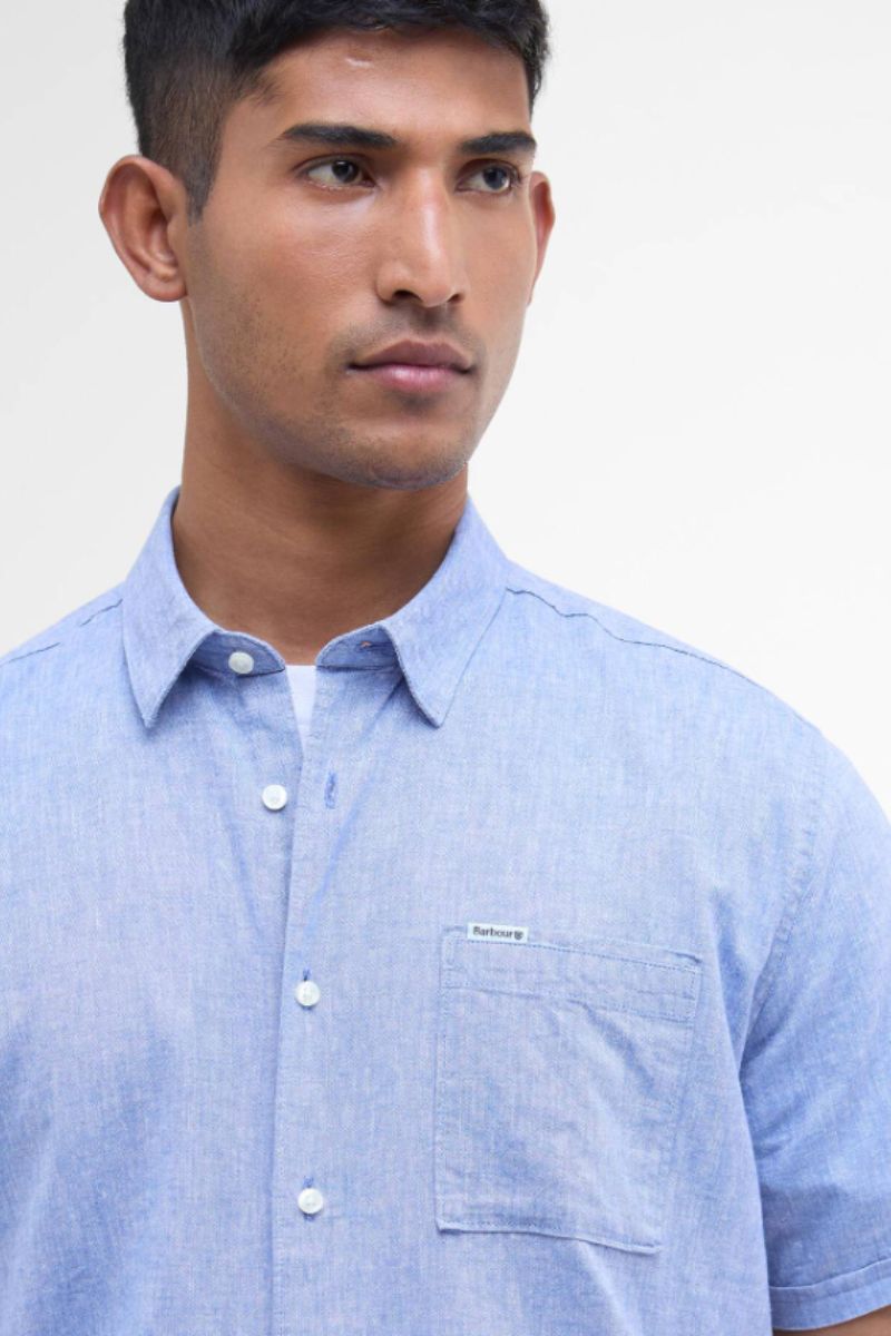 Barbour Nelson Shirt Blue
