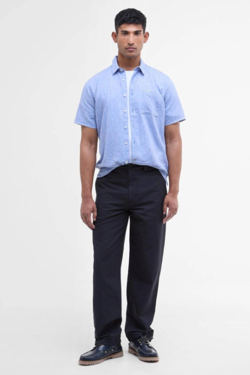 Barbour Nelson Shirt Blue