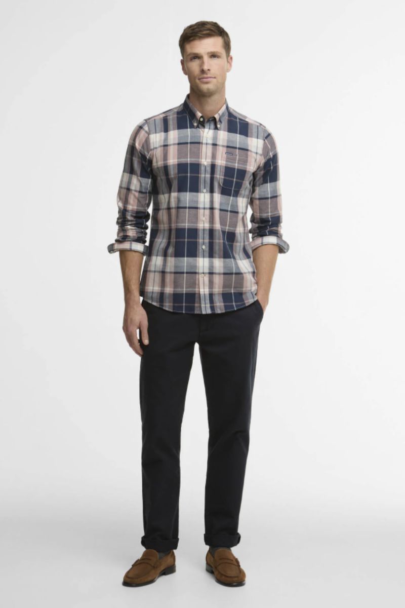 Barbour Newbridge Checked Shirt Navy
