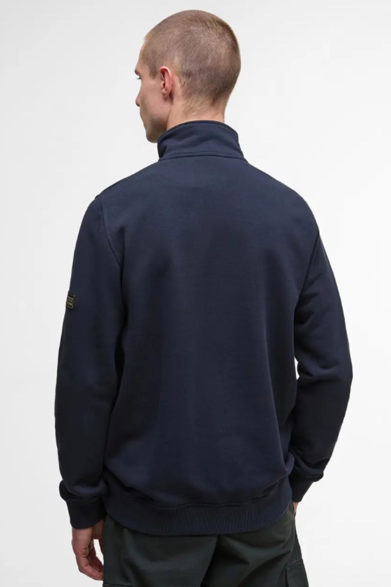 Barbour Intl Outline Funnell Sweatshirt Navy