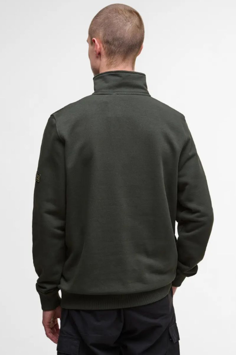 Barbour Intl Outline Funnell Sweatshirt Sage
