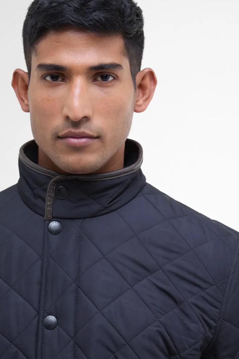 Barbour Powell Jacket Navy