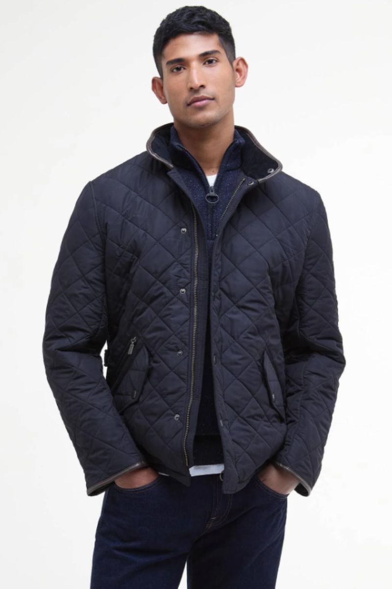 Barbour Powell Jacket Navy