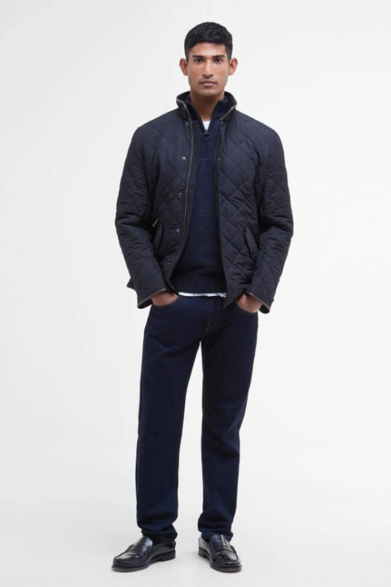 Barbour Powell Jacket Navy