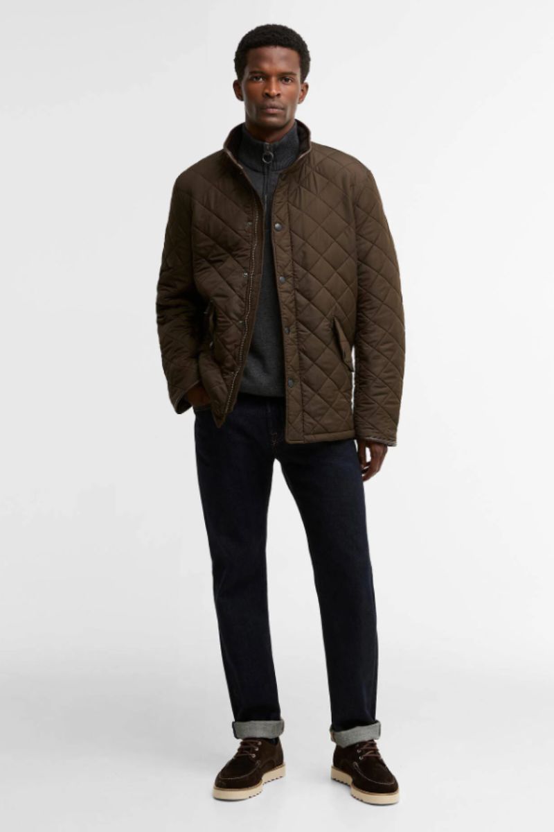 Barbour Powell Jacket Olive