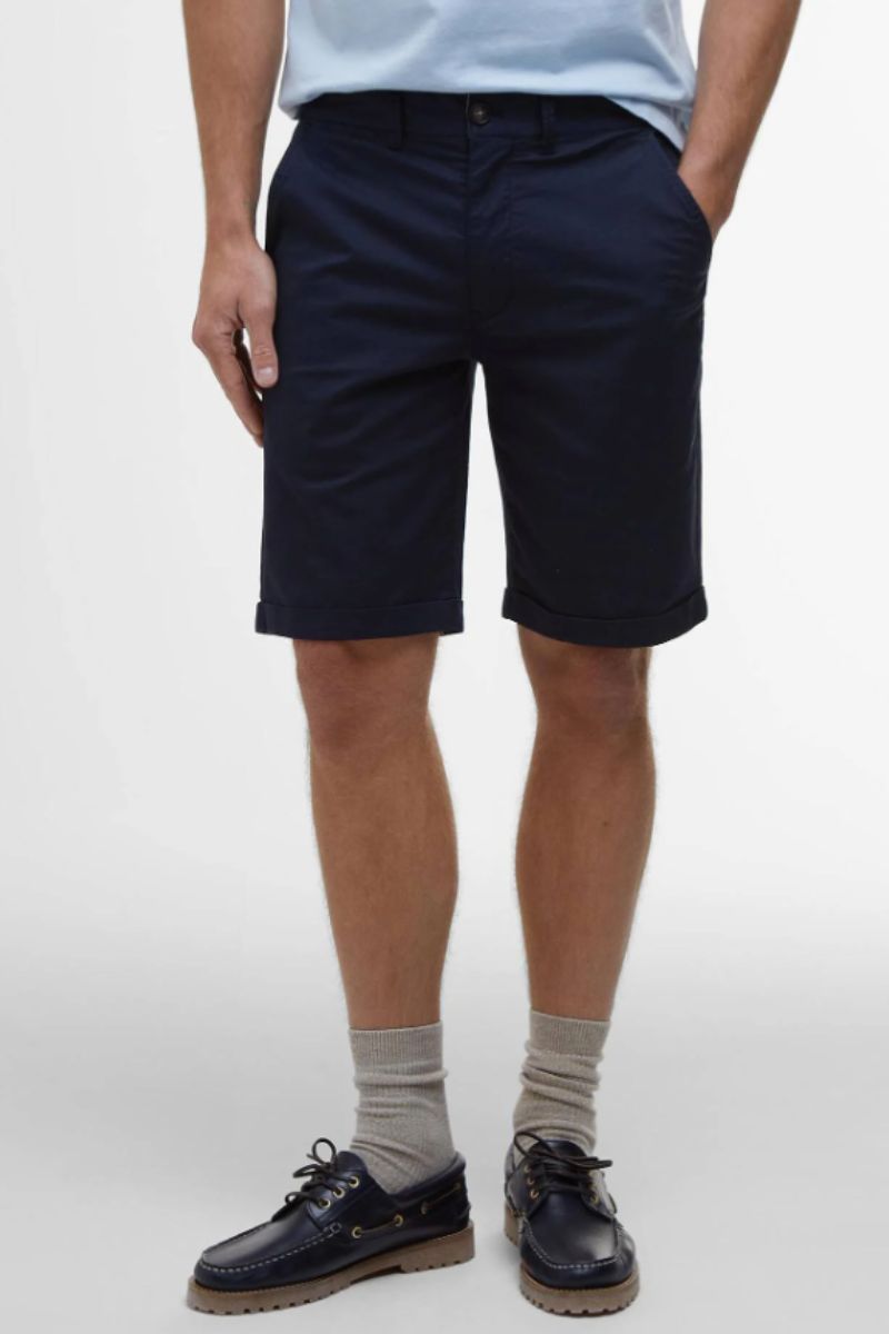 Barbour Smart Chino Shorts Navy