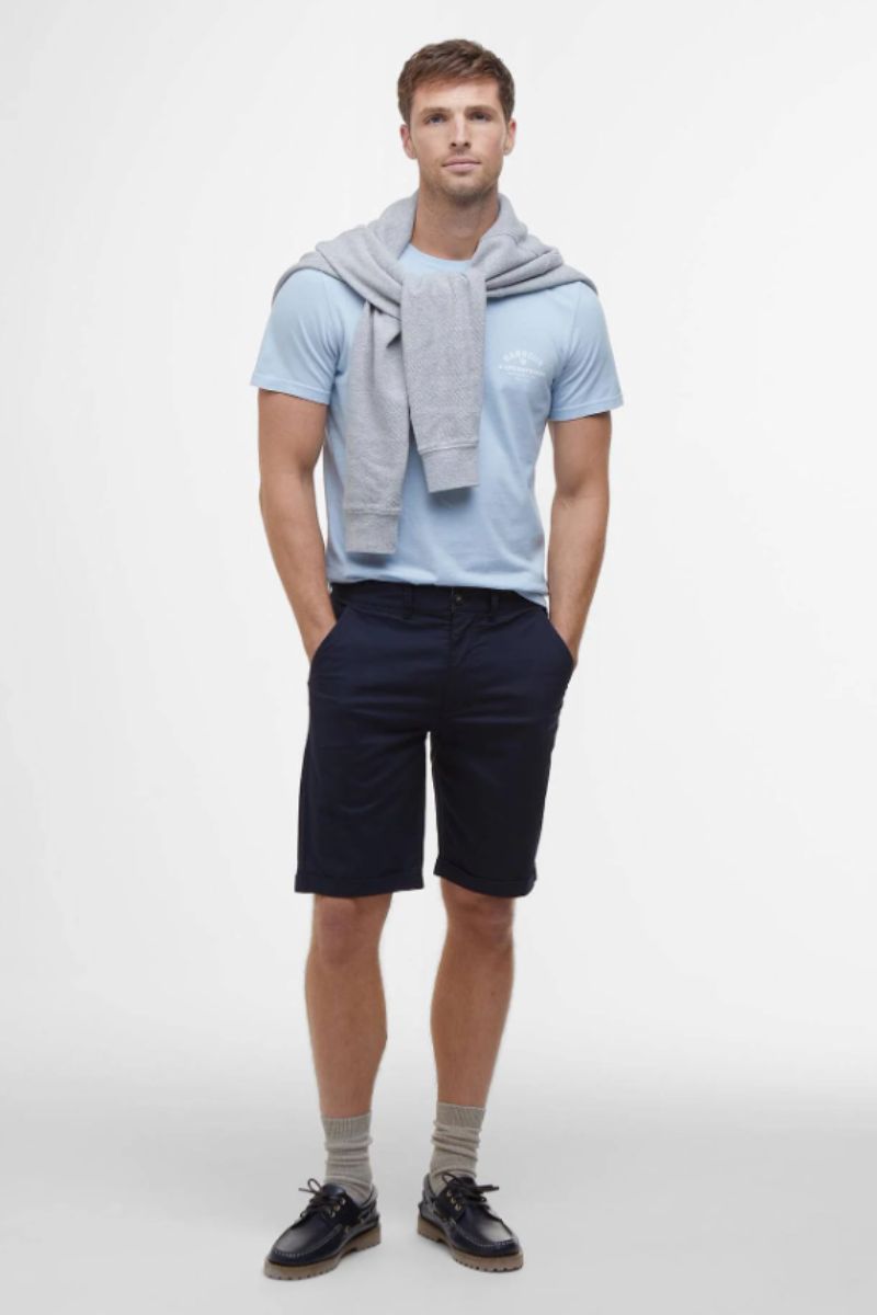 Barbour Smart Chino Shorts Navy