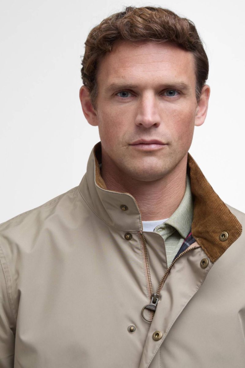 Barbour Spoonbill Waterproof Jacket Military Brown