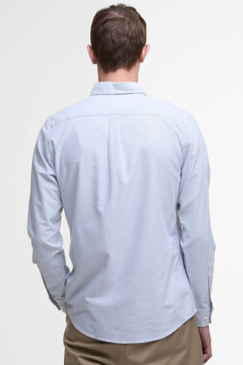 Barbour Stripe Oxtown Shirt Navy