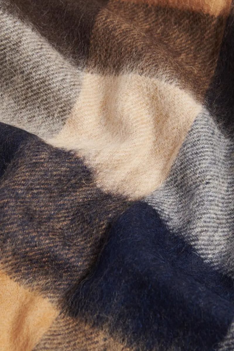Barbour Tattersall Scarf Autumn