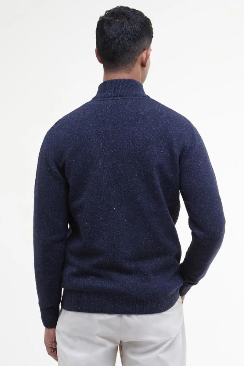 Barbour Essential Tisbury Half Zip Navy